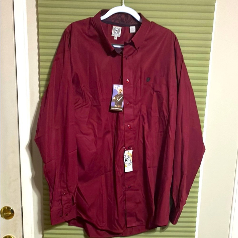 Cinch Red Lightweight Shirt Jacket